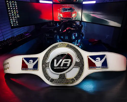 VR Racing Championship Belt front view