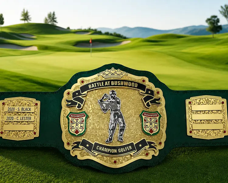 Battle at Bushwood Golf Championship Belt front view