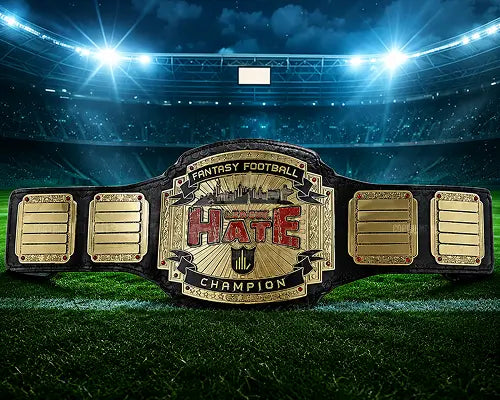 Hate Fantasy Football League Title front view