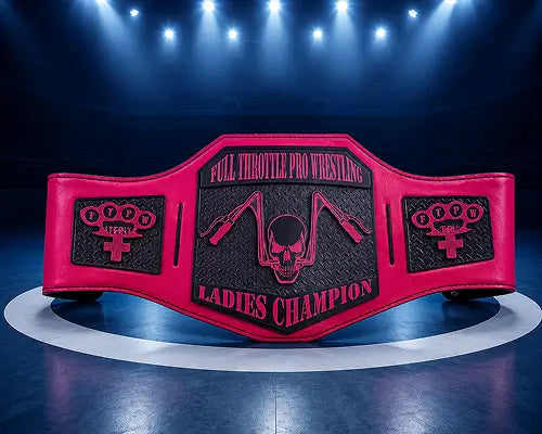 Full Throttle Pro Wrestling Ladies Champion front view