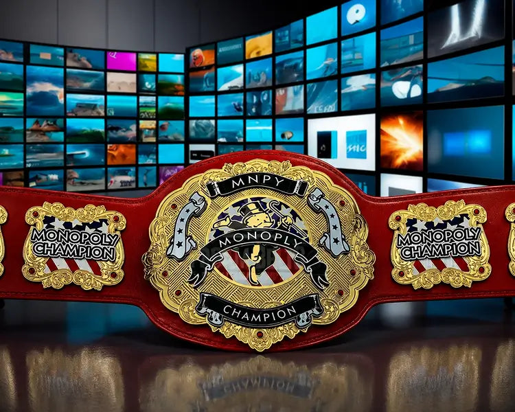 Monopoly Tournament Mnpy championship Belt front view