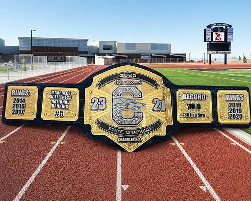Chandler High School Open Division State Champions front view