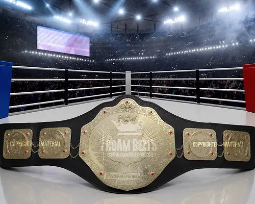 Premier Wrestling Champion front view