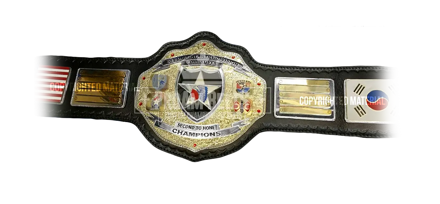Second Infantry Division Champion front view