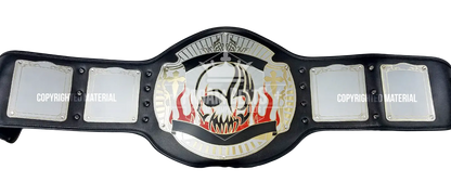 Skull Economy Championship Belt front view