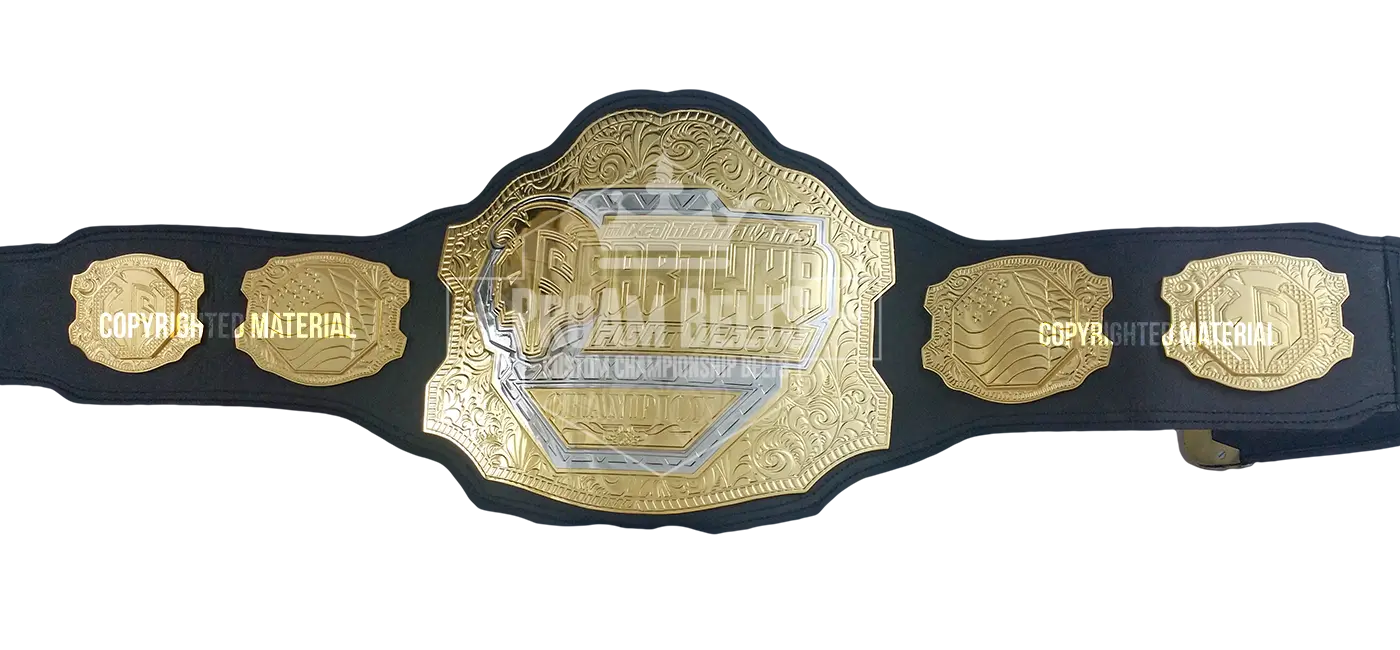 Spartyka Fight League Champion front view