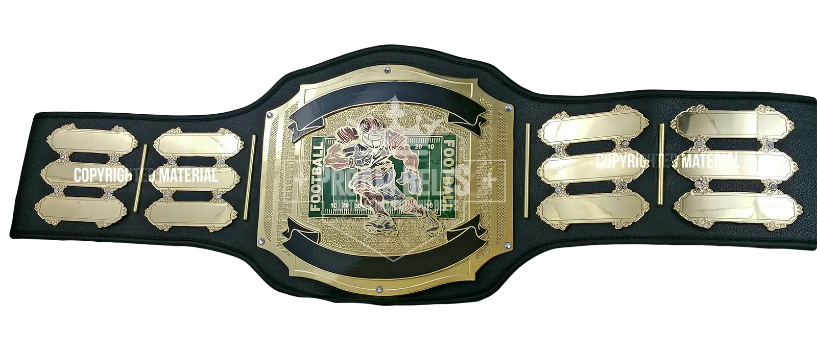 Sportsmanship Championship Belt front view