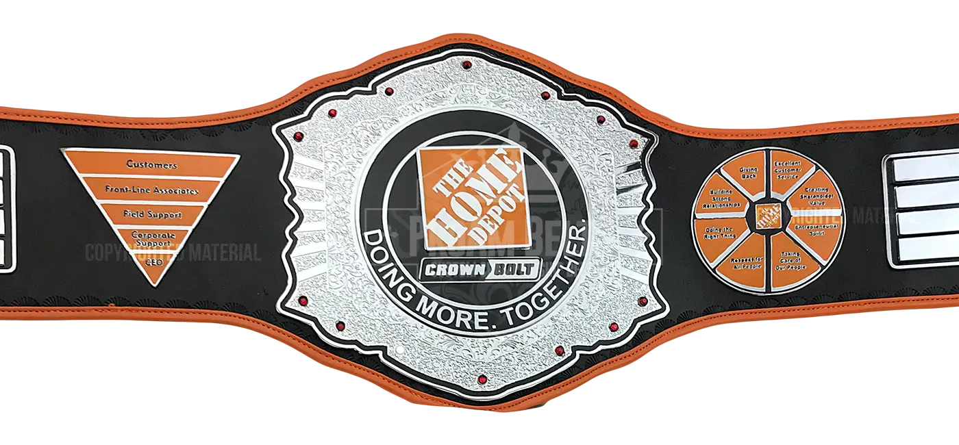 The Home Depot Custom Morale Boosting Award front view