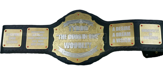 Tyron Woodley Custom Belt front view