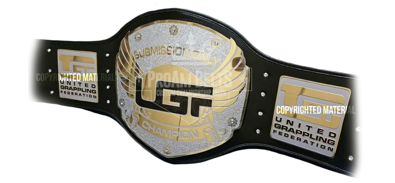 UGF Custom Championship Belt front view