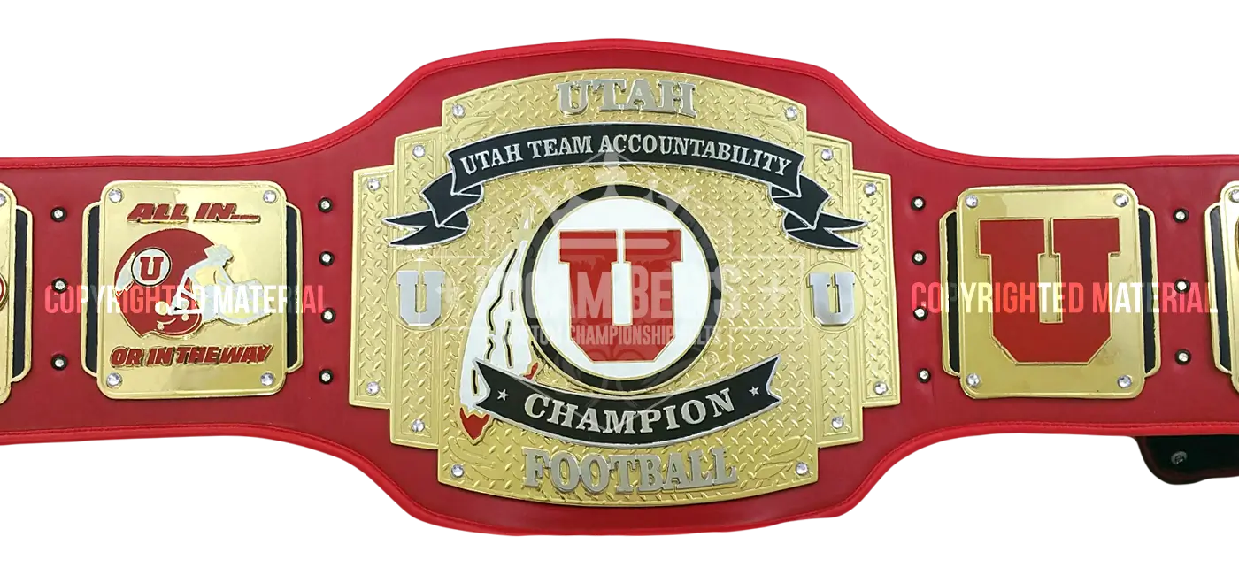 Utah Team Accountability Champion front view