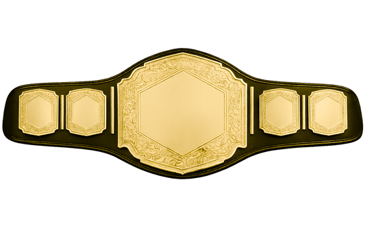 Vicious DC Gold Heavy Championship Belt