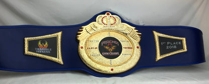 A custom Phoenix Crown Championship replica belt 