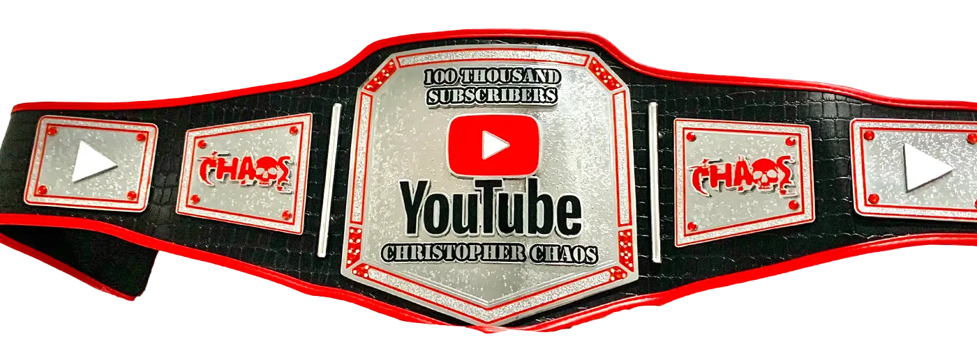 YouTube 100 Thousand Subscribers Award front view