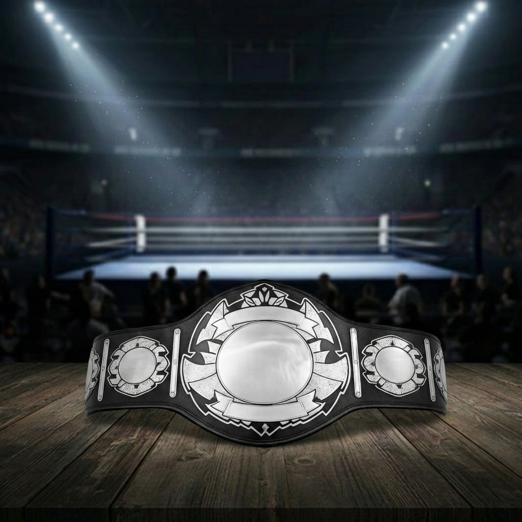 Zeus SIlver Championship Belt