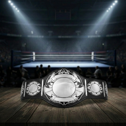 Zeus SIlver Championship Belt