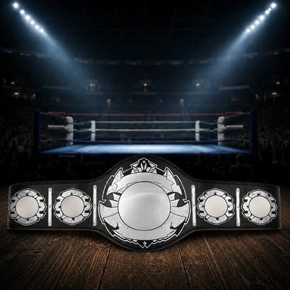 Zeus SIlver Championship Belt