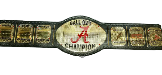 Alabama Football Championship front view