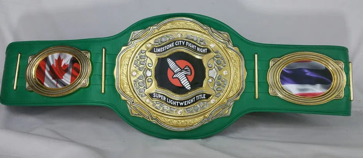 Atlas DC Green Championship Belt