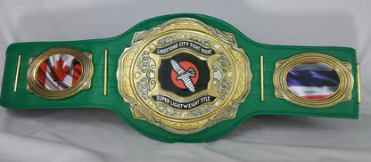 Atlas DC Green Championship Belt