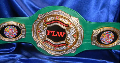 Atlas DC Green Strap Championship Belt alternate blank image