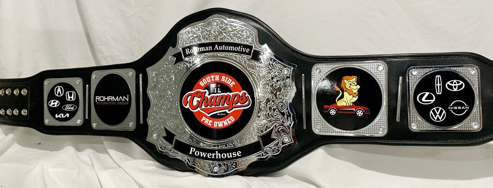 Emperor Superior Silver Chrome Championship Belt