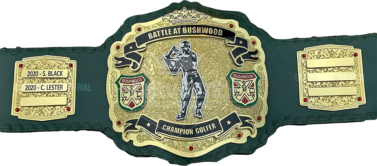 Battle at Bushwood Golf Championship Belt front view