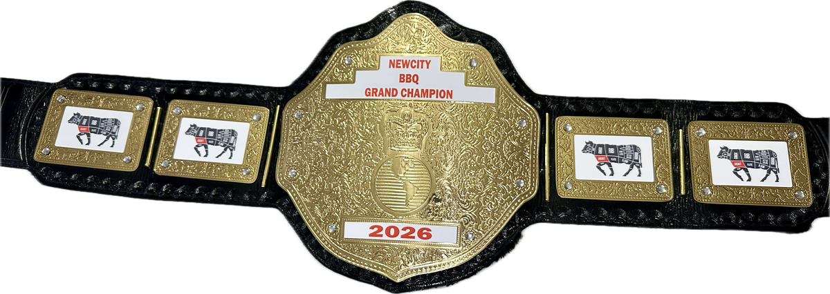 Just A Gold Championship Belt