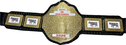 Just A Gold Championship Belt