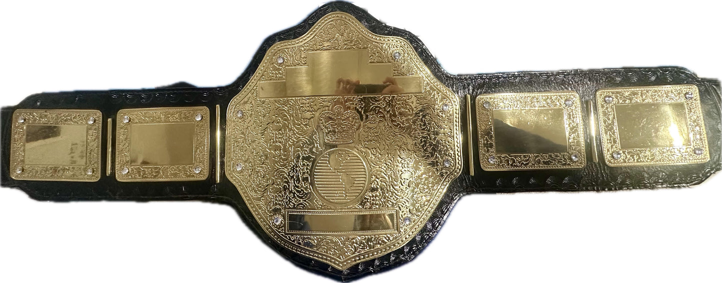 Just A Gold Championship Belt