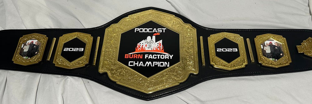 Vicious DC Gold Heavy Championship Belt