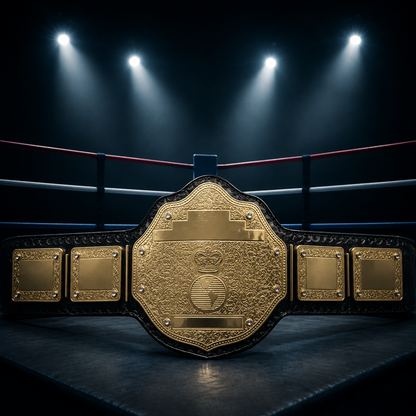 Just A Gold Championship Belt