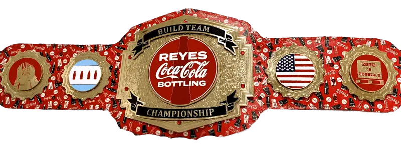 Coca Cola Reyes Bottling Team Award front view