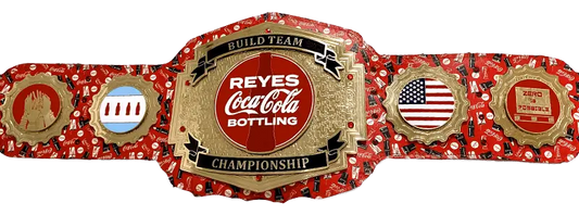 Coca Cola Reyes Bottling Team Award front view
