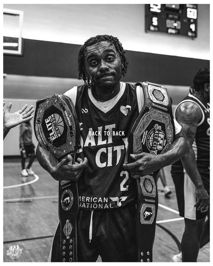 Vicious DC Custom Silver Heavy Championship Belt