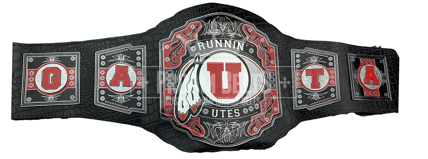 Runnin' Utes Basketball Championship Award front view