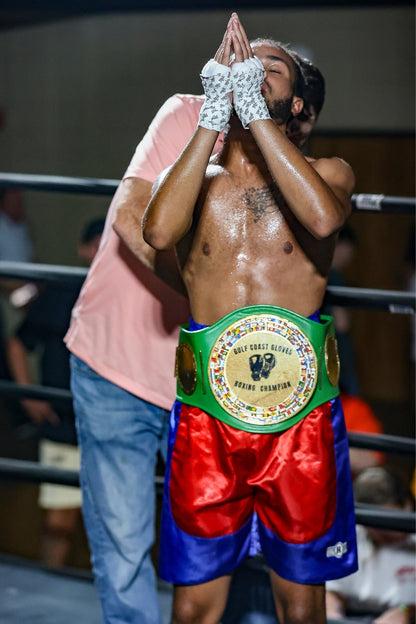 Hermes Green Strap Custom Gold Championship Award Trophy Belt