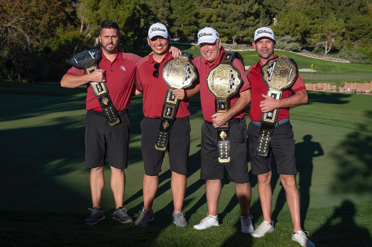 Just A Gold Custom Championship Award Trophy Belt
