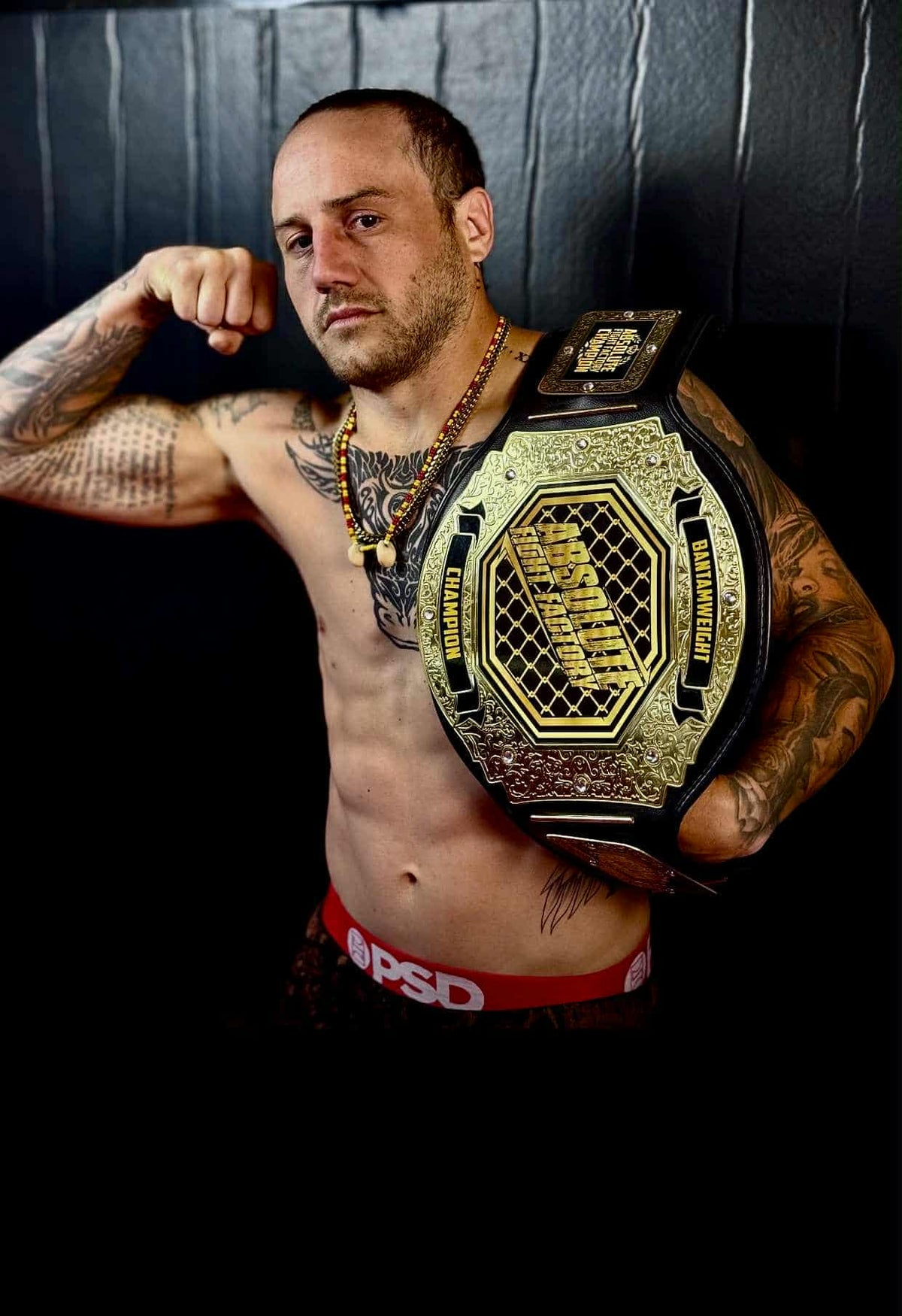 Prophet Custom Gold Championship Award Trophy Belt
