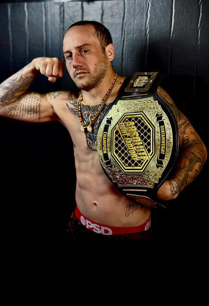 Prophet Custom Gold Championship Award Trophy Belt