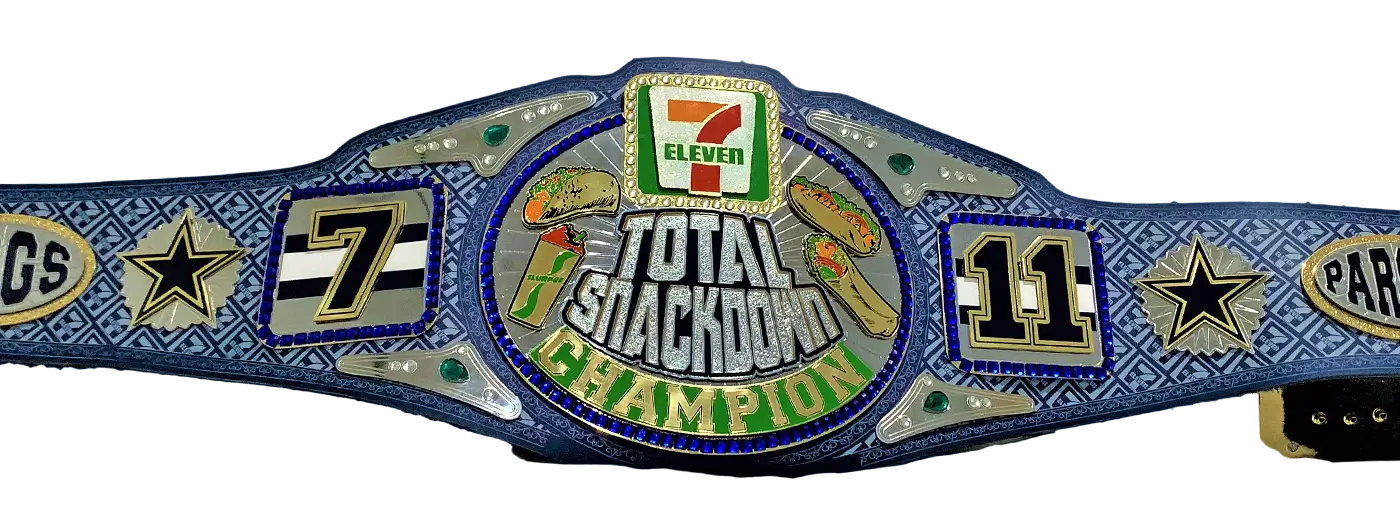 7 Eleven Dallas Cowboys Total Smackdown Champion front view
