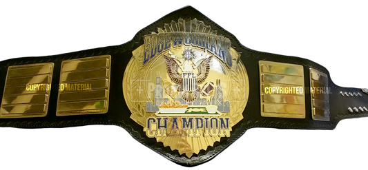 Edgewoodians Custom Championship Belt front view