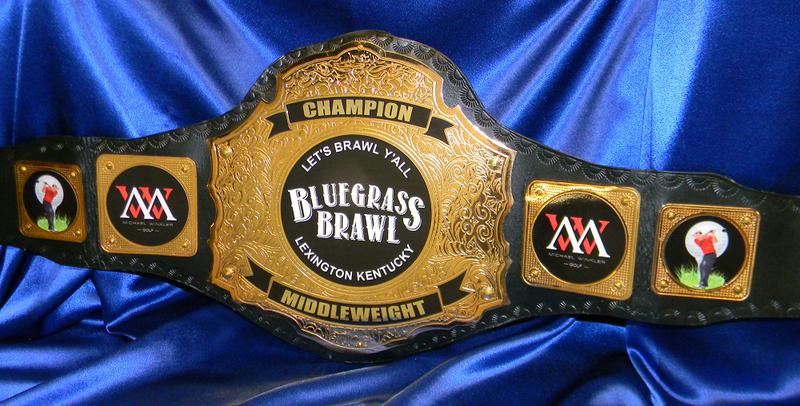 Emperor Superior Gold Chrome Championship Belt