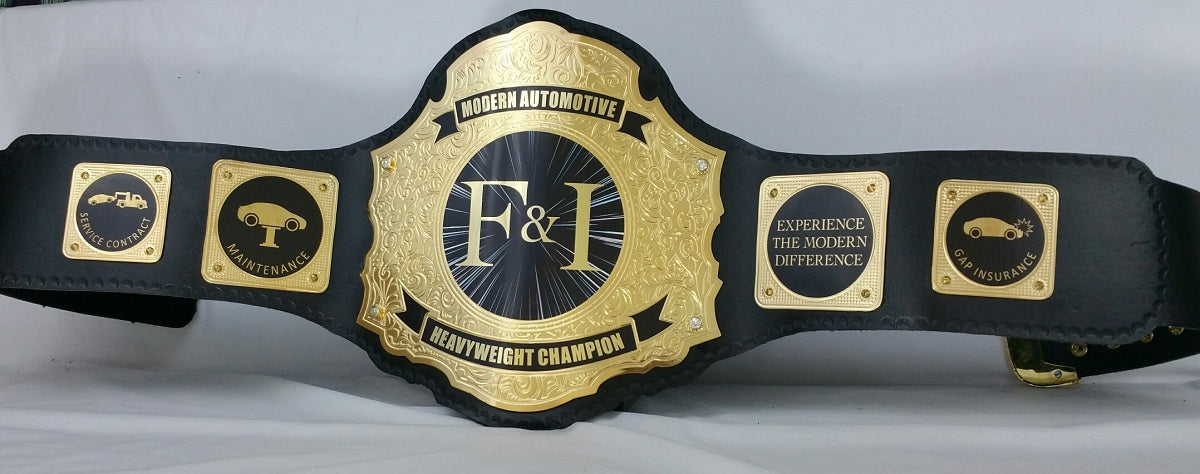Emperor Superior Gold Chrome Championship Belt
