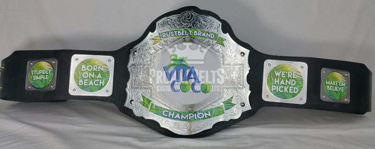 Emperor Superior Silver Chrome Championship Belt