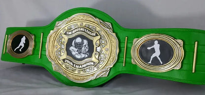 Atlas DC Green Championship Belt