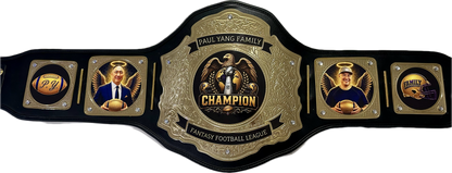 Emperor Gold Custom Championship Award Trophy Belt