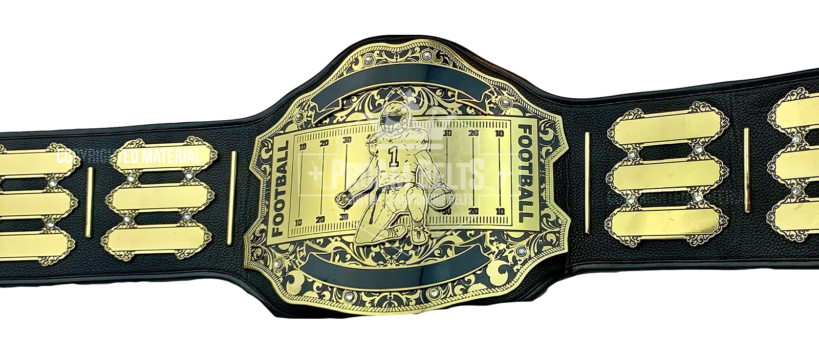 MVP 2 Championship Football Belt front view