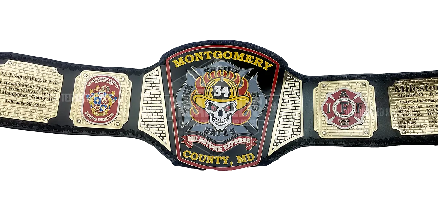 Firefighter Award front view