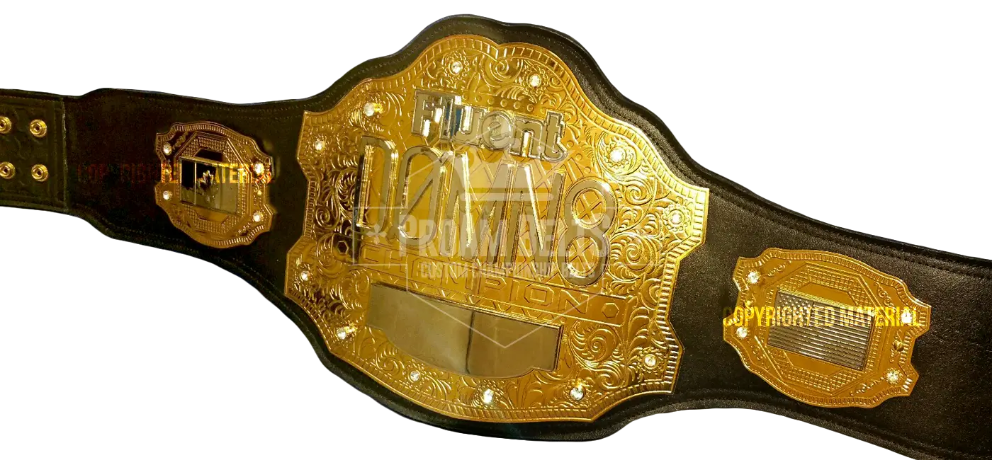 Domn8 Championship Belt front view